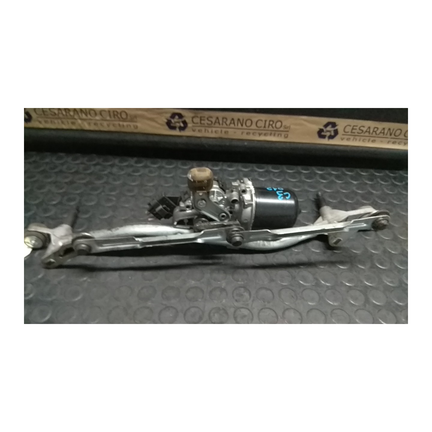 MECCANISMO TERGIPARABREZZA CON MOTORINO 021 CITROEN C3 2A SERIE (A51) (09/09-06/13 HFV 6405QC