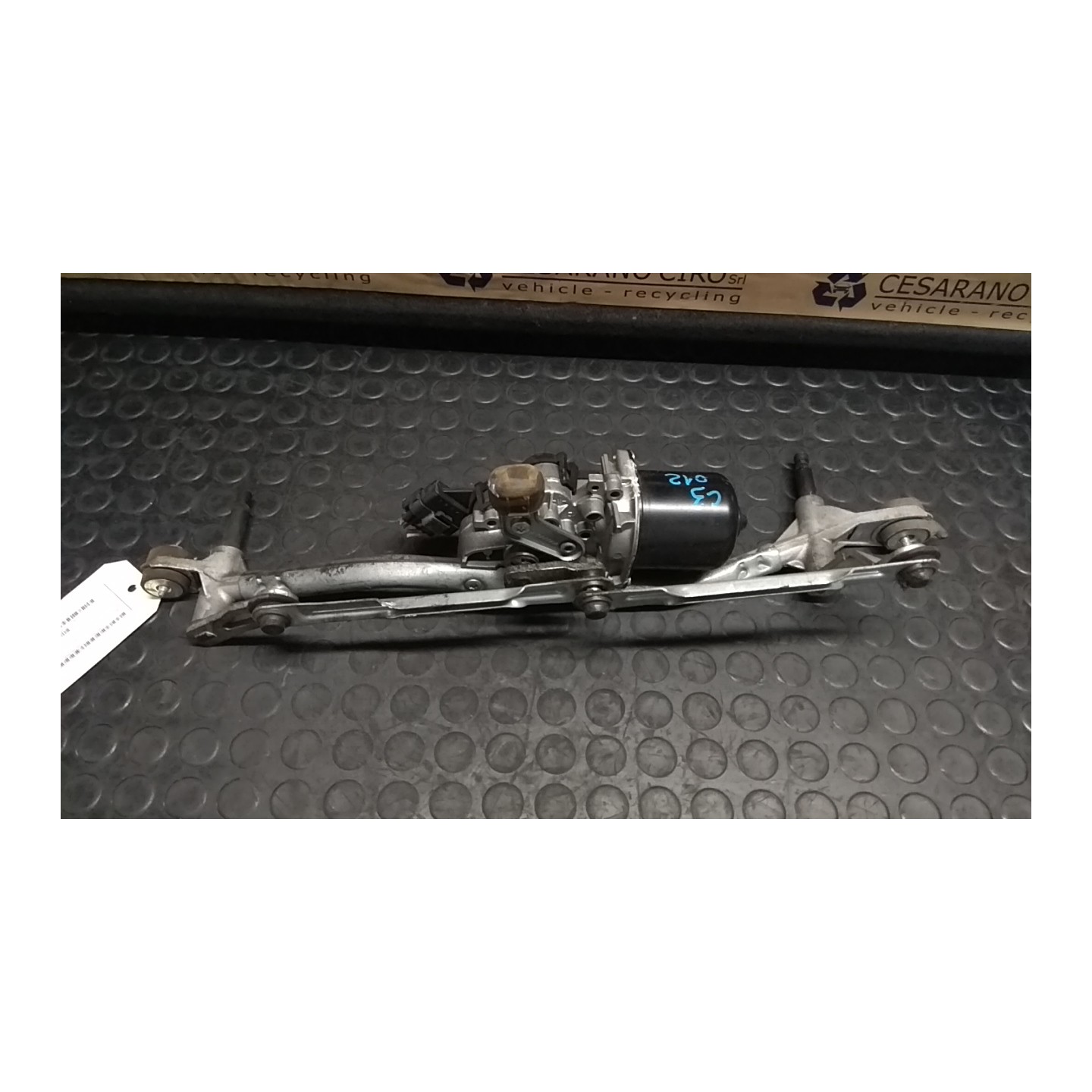 MECCANISMO TERGIPARABREZZA CON MOTORINO 021 CITROEN C3 2A SERIE (A51) (09/09-06/13 HFV 6405QC