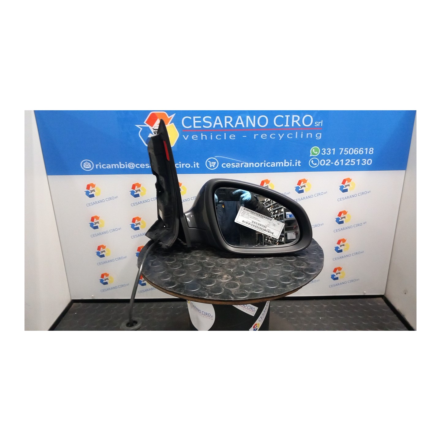 RETROVISORE EST. REGOLAZ. ELETTR. DX. 046 OPEL ASTRA (P10) (10/09-06/18) A17DTR 13308360