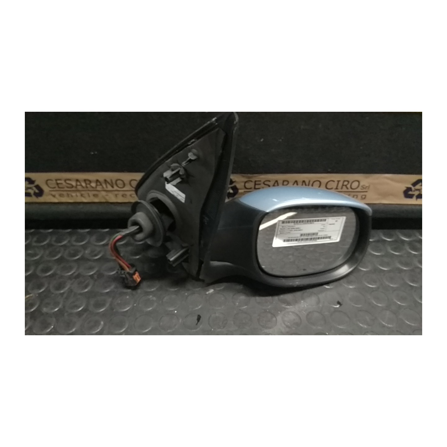 RETROVISORE EST. ELET/RISC/RIB.EL/SEN.TE DX. 018 PEUGEOT 206 (09/98-06/09) KFW 8149VJ