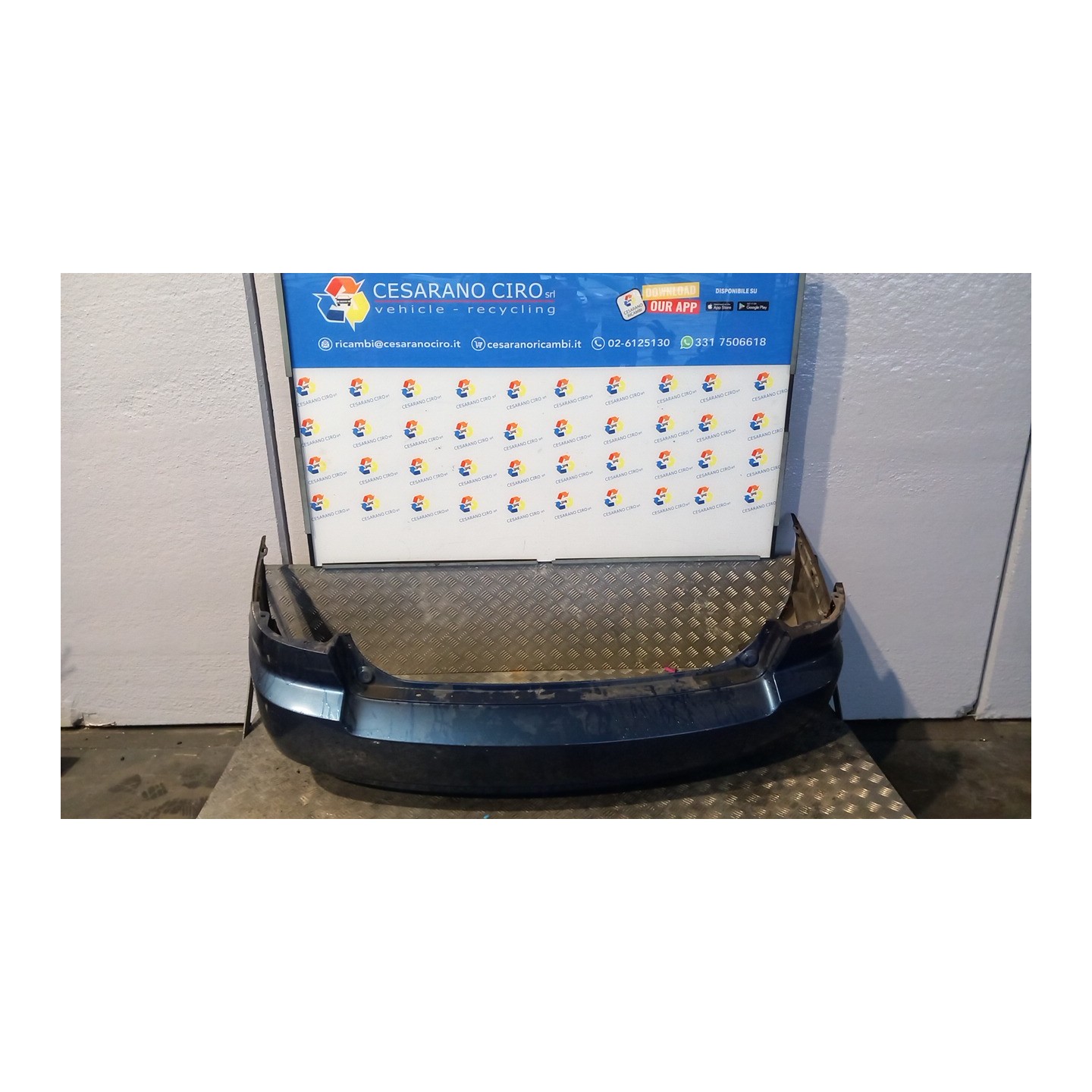 PARAURTI POST. 124 KIA CARENS 1A SERIE (07/02-02/08) TB 0K2FA50220XX