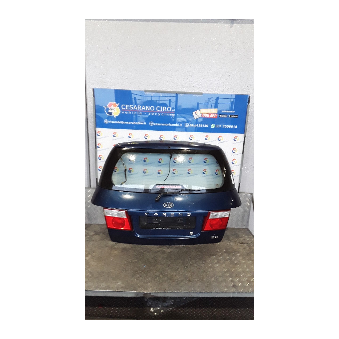 PORTELLO POST. 125 KIA CARENS 1A SERIE (07/02-02/08) TB 0K2JA62020A
