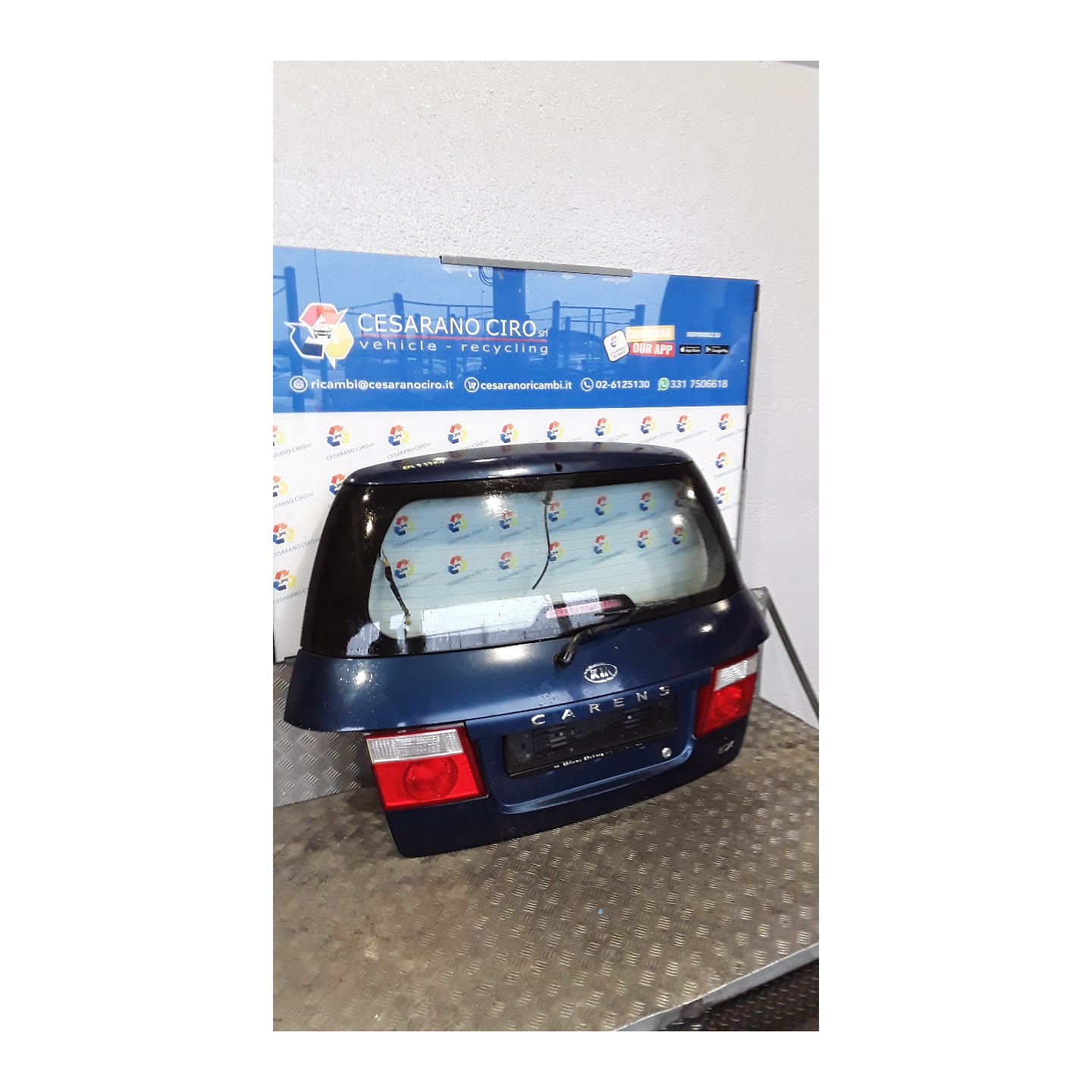 PORTELLO POST. 125 KIA CARENS 1A SERIE (07/02-02/08) TB 0K2JA62020A