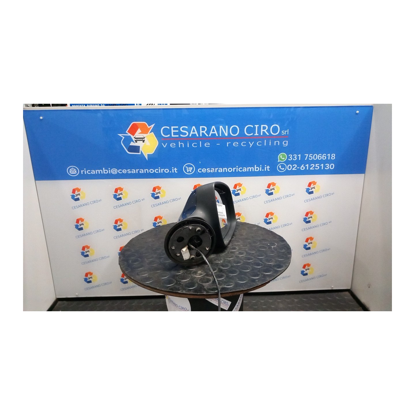 RETROVISORE EST. C/REGOLAZIONE INTERNA DX. 161 DACIA LOGAN (05/08-10/12) K7MF7 963015207R
