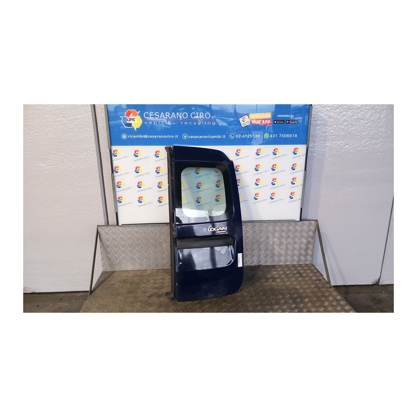 PORTA CARICO POST. A BATTENTE RI DX. 166 DACIA LOGAN (05/08-10/12) K7MF7 901007270R