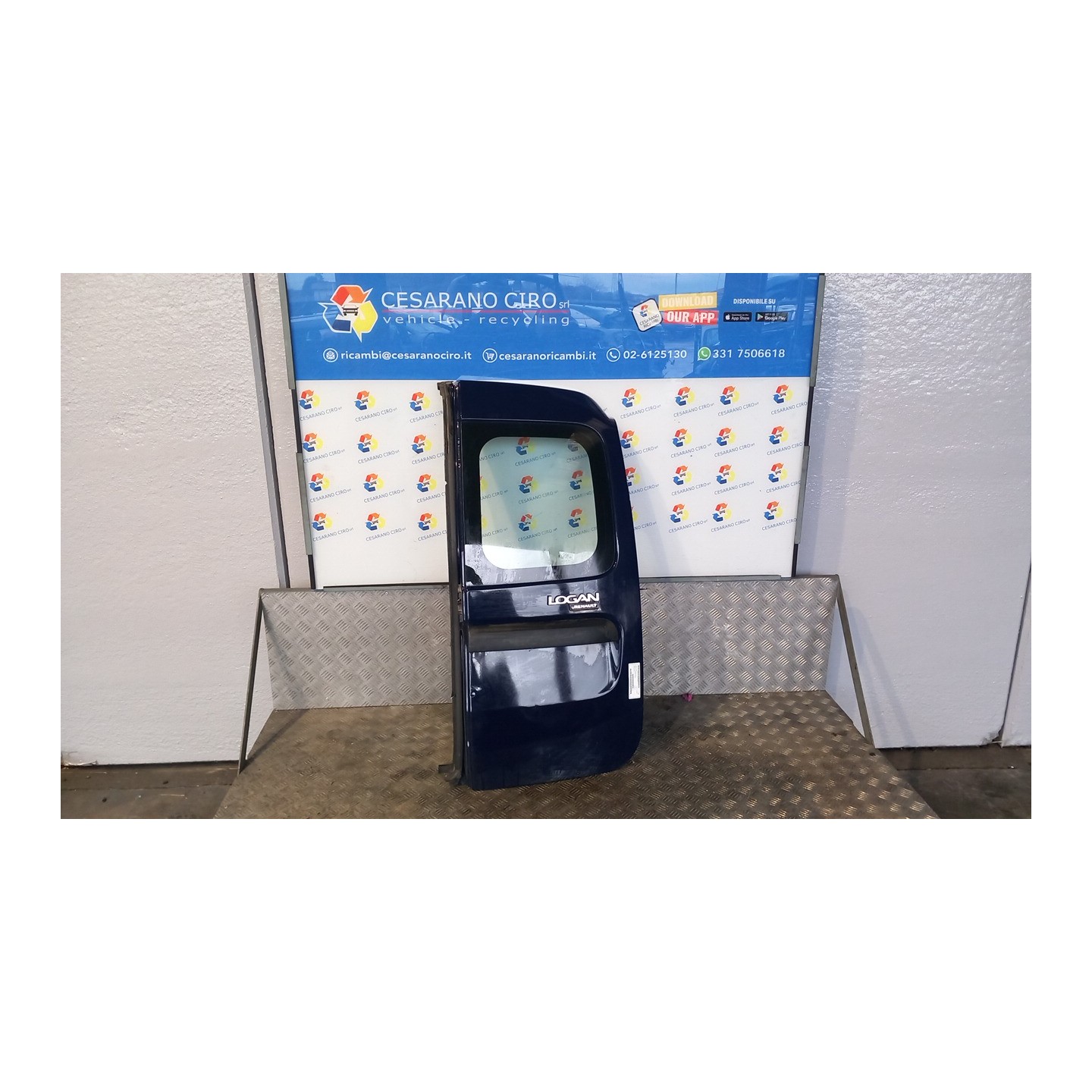 PORTA CARICO POST. A BATTENTE RI DX. 166 DACIA LOGAN (05/08-10/12) K7MF7 901007270R
