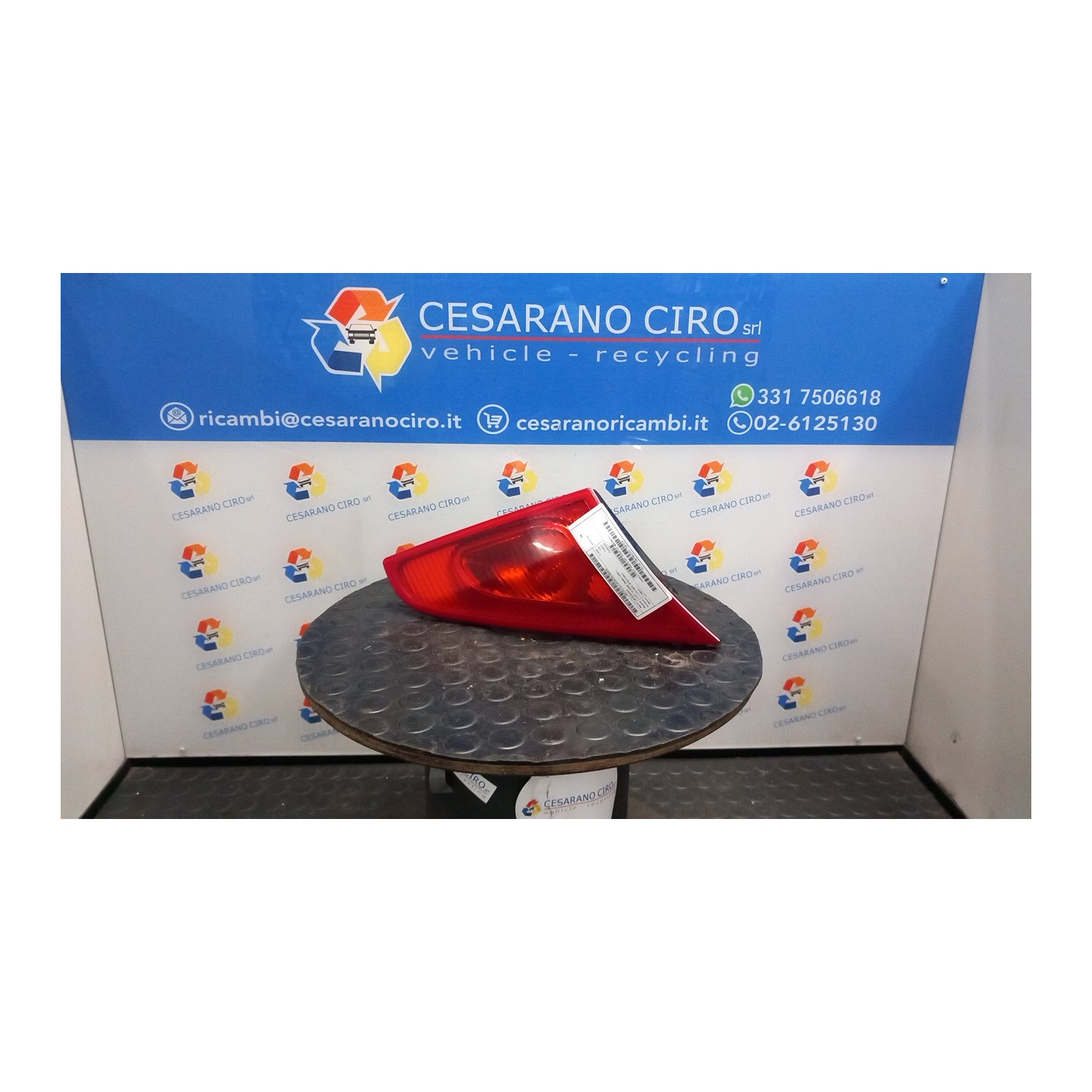 FANALE POST. PARTE INT. FENDI SX. 036 MITSUBISHI COLT 7A SERIE (06/04-12/09) 134910 MN186275