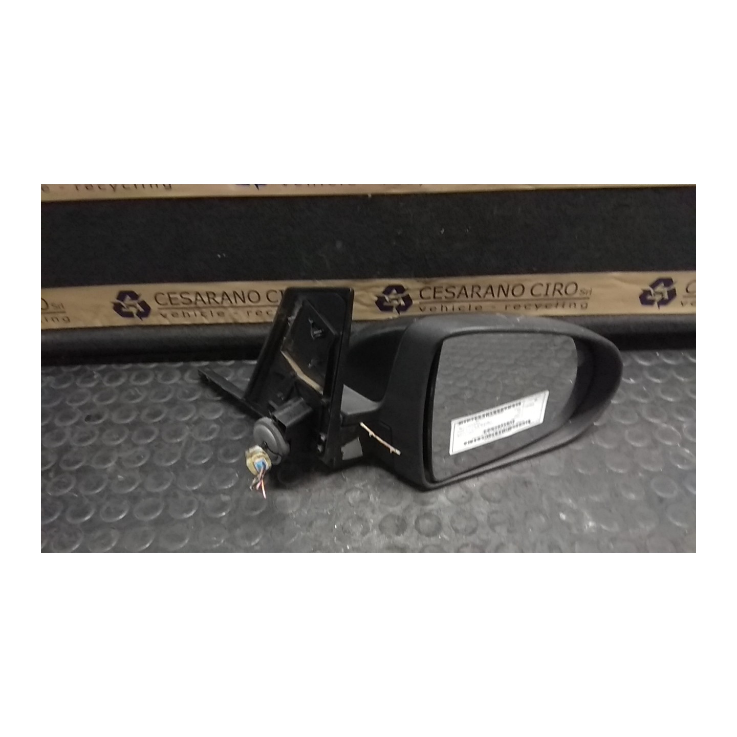 RETROVISORE EST. REGOLAZ. ELETTR. DX. 021 MITSUBISHI COLT 8A SERIE (01/09-) 134910 7632A172