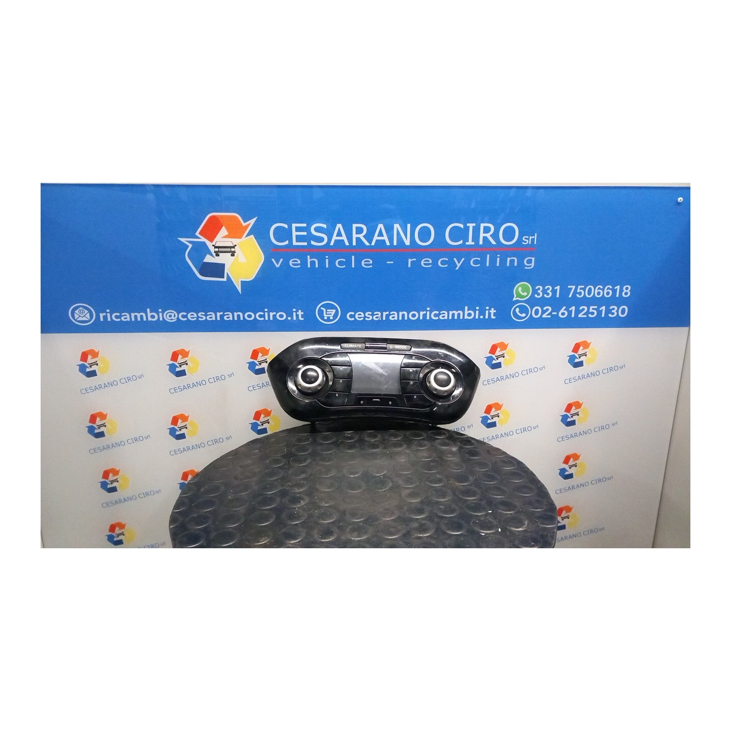 BLOCCO COMANDO CLIMATIZZAZIONE 119 NISSAN JUKE (F15E) (10/10-12/18) K9K 275101KA0A