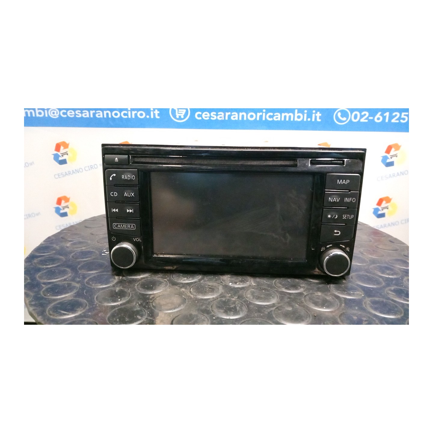 AUTORADIO C/NAVIGAZ-TELECAM.ACENTA/TEKNA 120 NISSAN JUKE (F15E) (10/10-12/18) K9K 25915BV80A