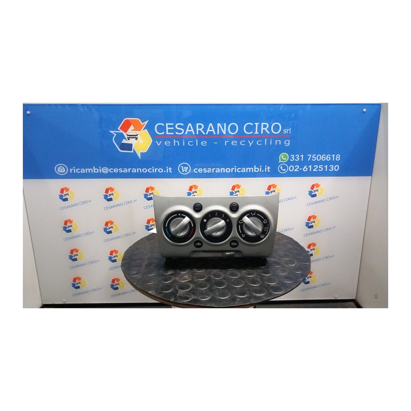 BLOCCO COMANDO CLIMATIZZAZIONE 125 NISSAN PIXO (UA0) (04/09-) K10B 275114A00M