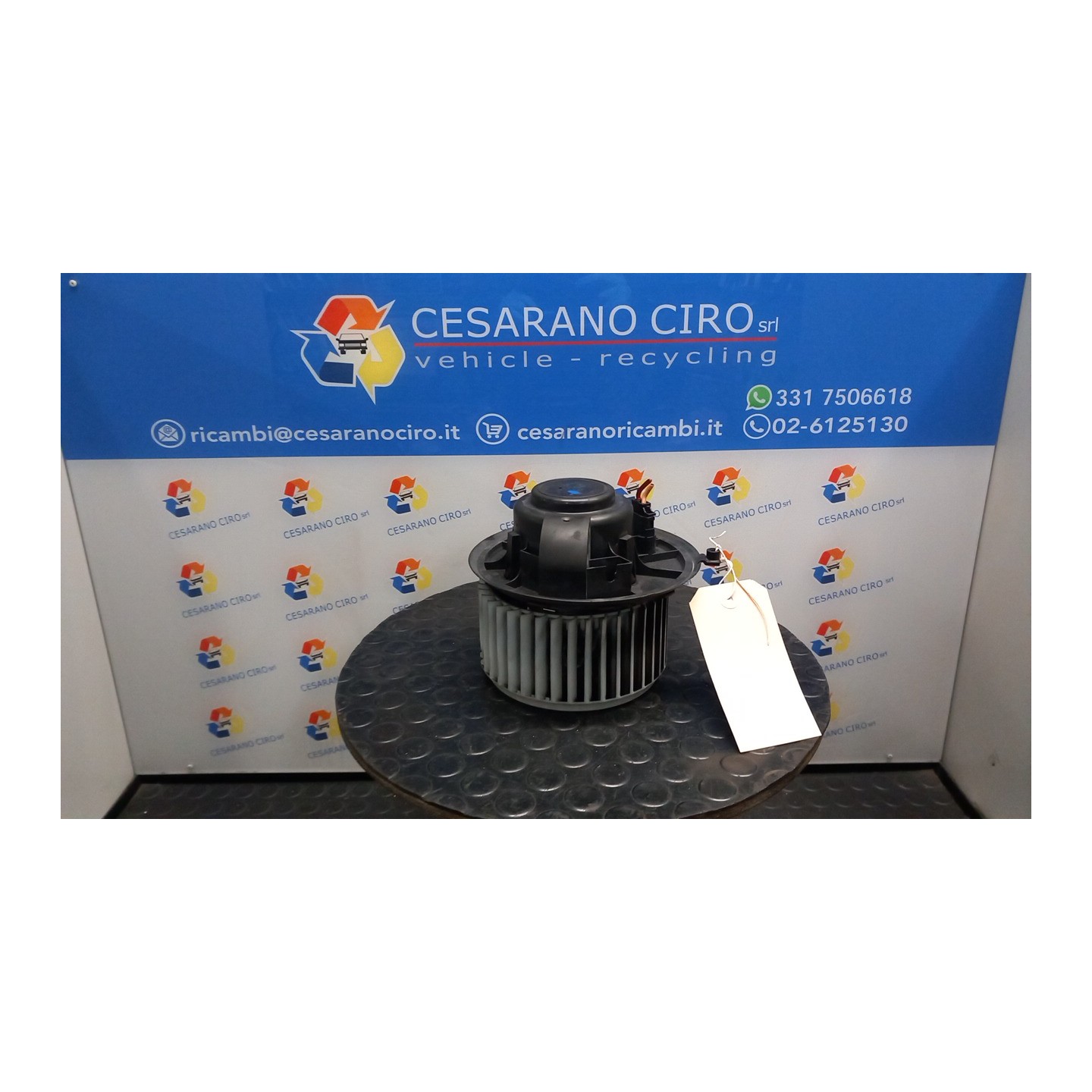 MOTORINO VENTILAZIONE ABITACOLO COND. AUTOMAT. 142 ALFA ROMEO 159 (X3/X9) (07/05-06/13) 939A2000 77363384