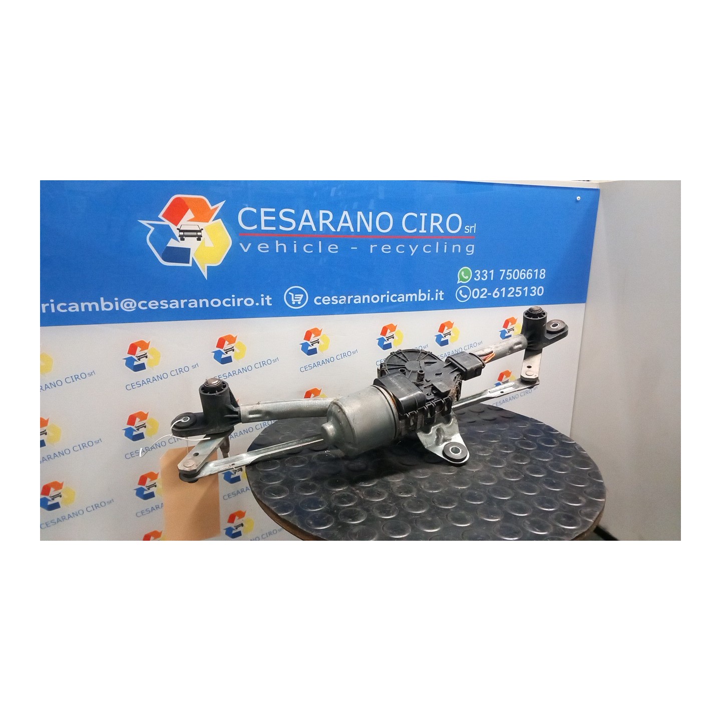 MECCANISMO TERGIPARABREZZA CON MOTORINO 144 ALFA ROMEO 159 (X3/X9) (07/05-06/13) 939A2000 60694874