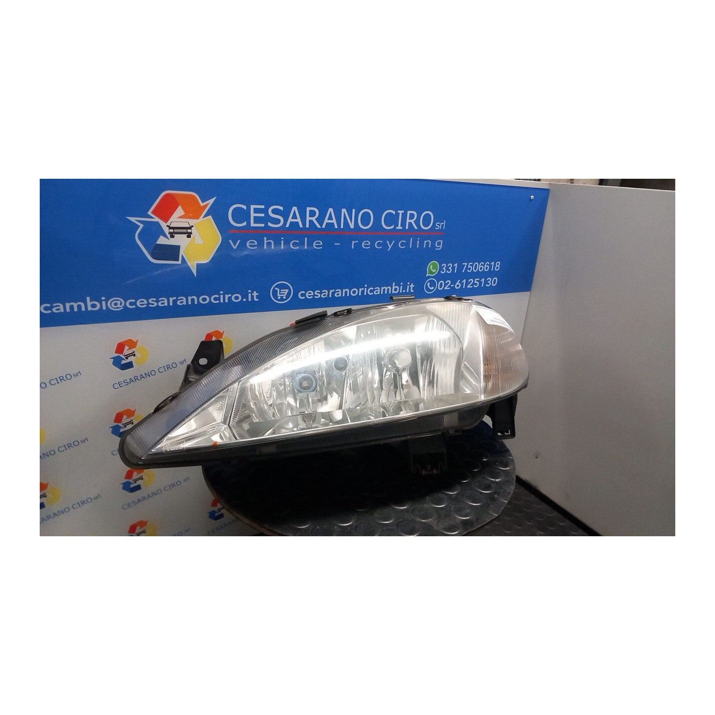 PROIETTORE SX. 155 RENAULT MEGANE 1A SERIE (03/99-06/03) K4JC7 260607124R