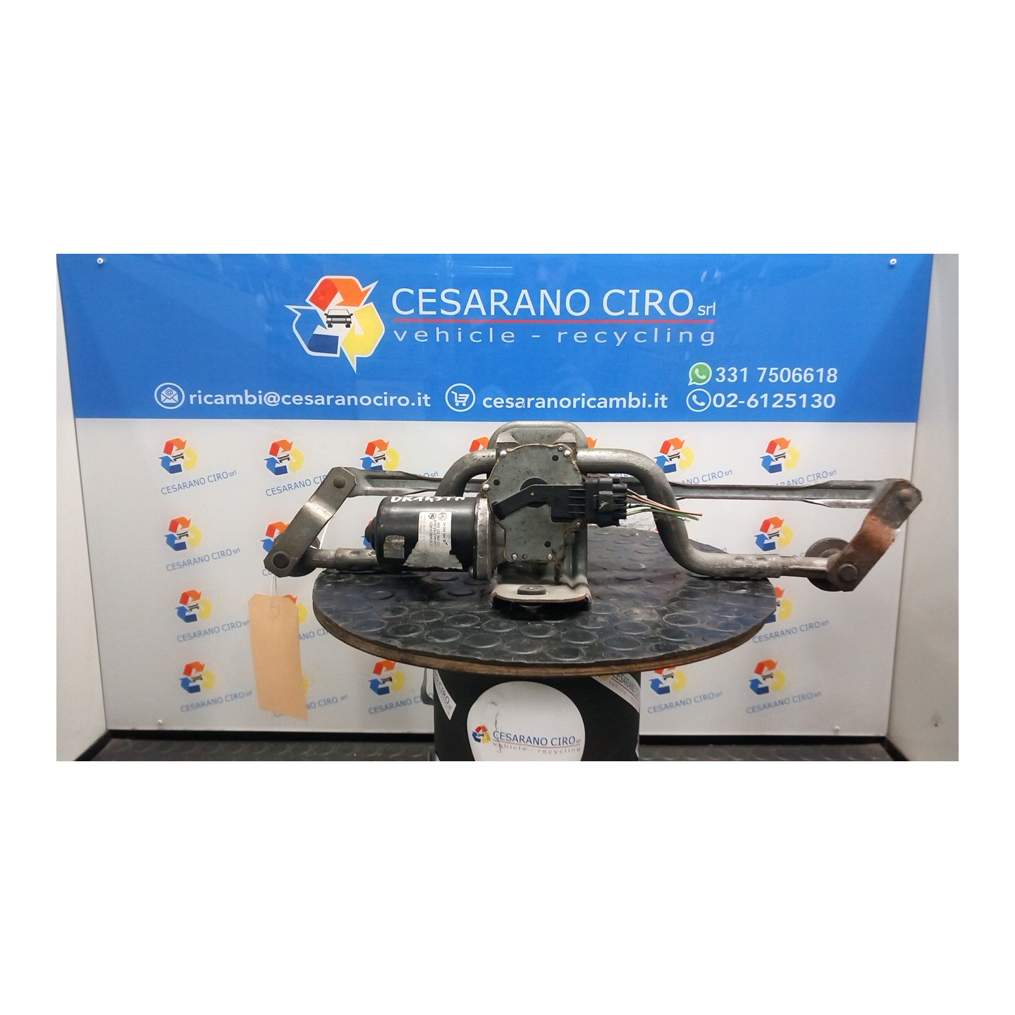 MECCANISMO TERGIPARABREZZA CON MOTORINO 199 FIAT SCUDO (3H) (01/07-) RHK 1400456480