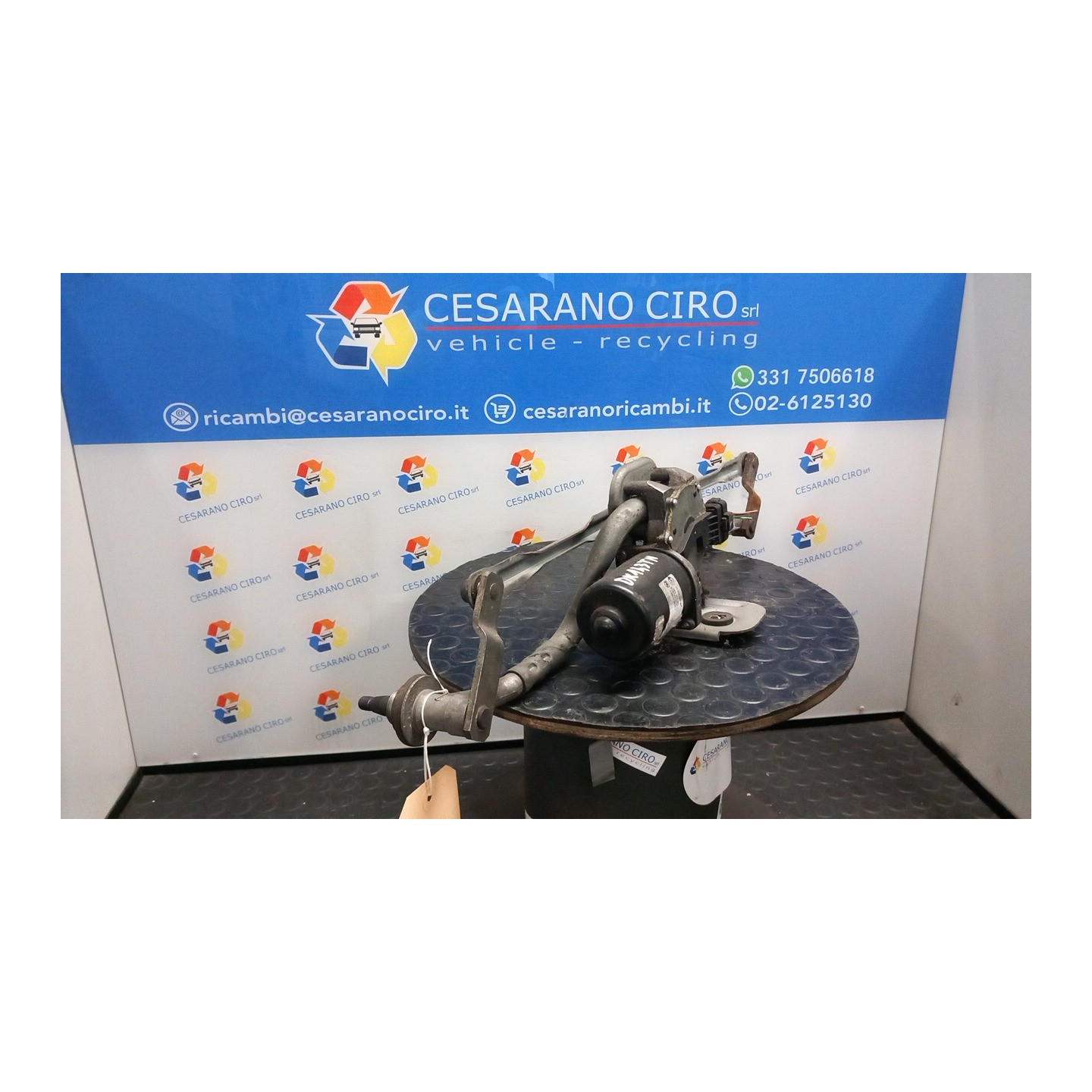 MECCANISMO TERGIPARABREZZA CON MOTORINO 199 FIAT SCUDO (3H) (01/07-) RHK 1400456480