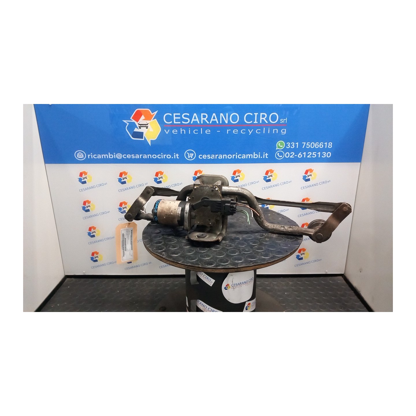 MECCANISMO TERGIPARABREZZA CON MOTORINO 200 FIAT SCUDO (3H) (01/07-) RHK 1400456480
