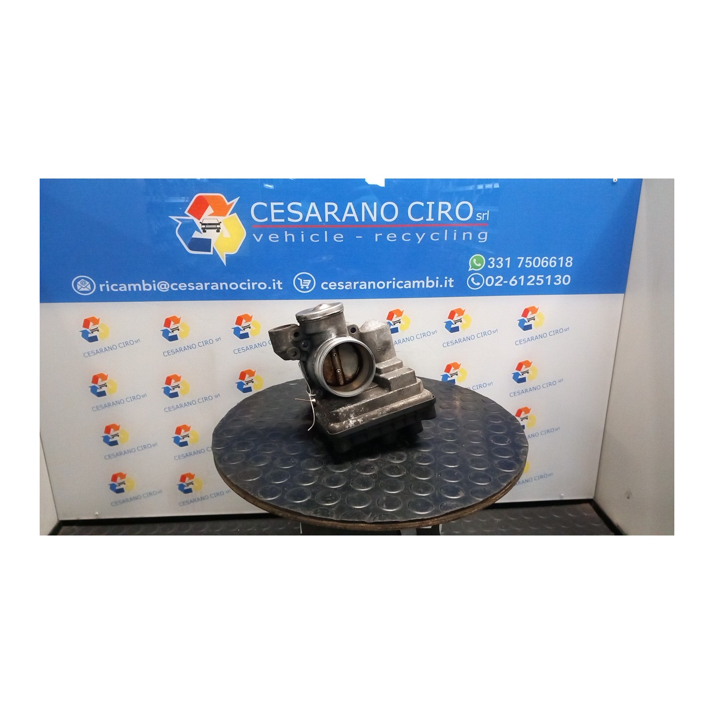 CORPO FARFALLATO 08-01- 037 MERCEDES-BENZ CLASSE A (W168) (03/01-06/04) 166960 A1661413125