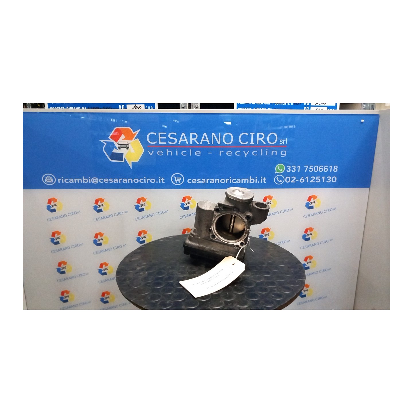 CORPO FARFALLATO 08-01- 037 MERCEDES-BENZ CLASSE A (W168) (03/01-06/04) 166960 A1661413125