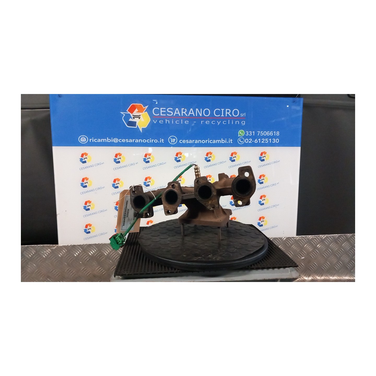 COLLETTORE SCARICO 040 PEUGEOT 207 (06/09-) KFT 341F9