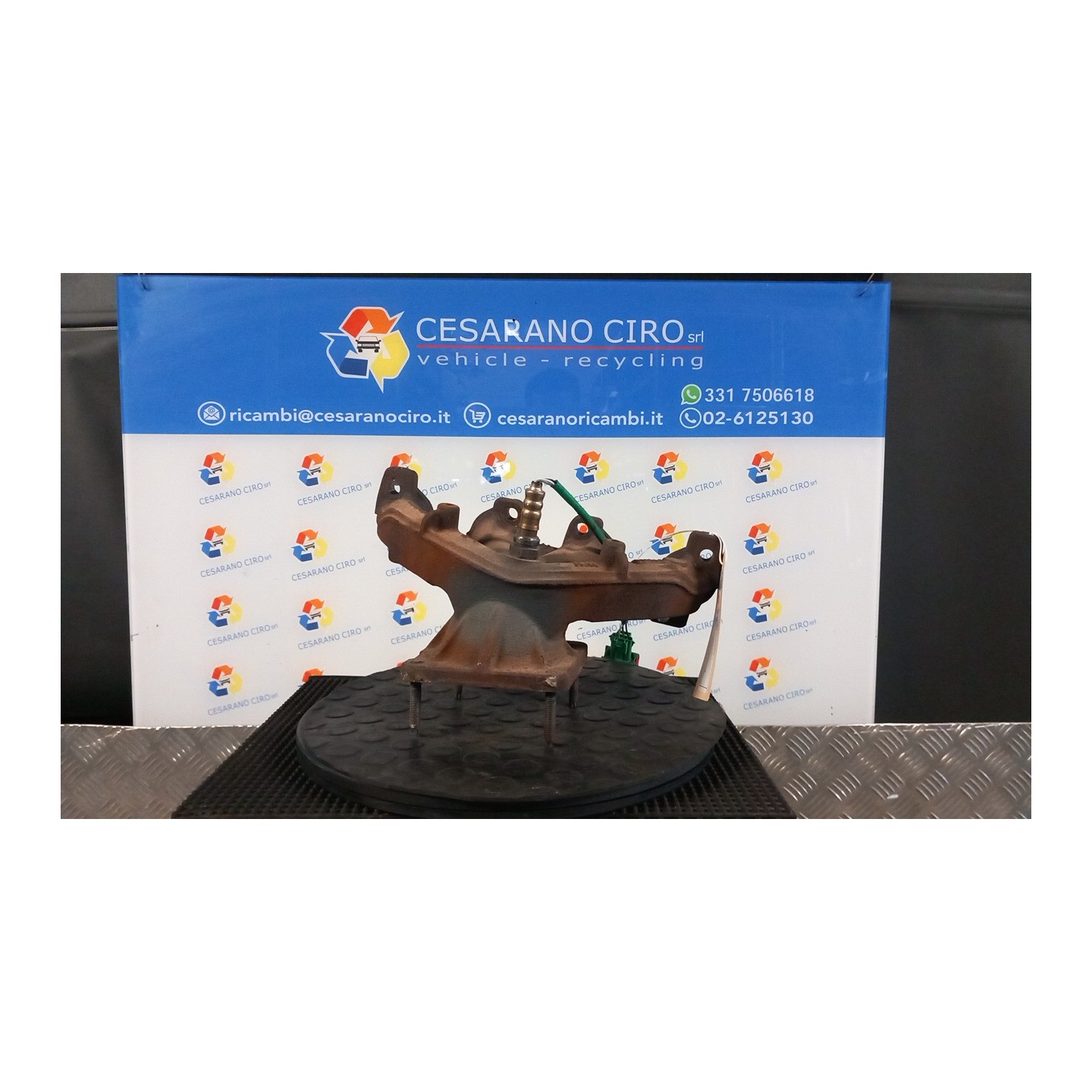 COLLETTORE SCARICO 040 PEUGEOT 207 (06/09-) KFT 341F9