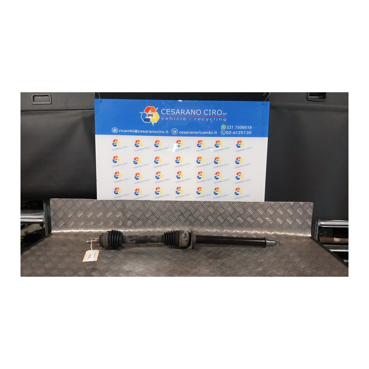 SEMIALBERO ANT. COMPL. DX. 052 MERCEDES-BENZ CLASSE A (W168) (03/01-06/04) 166960 A1683603372