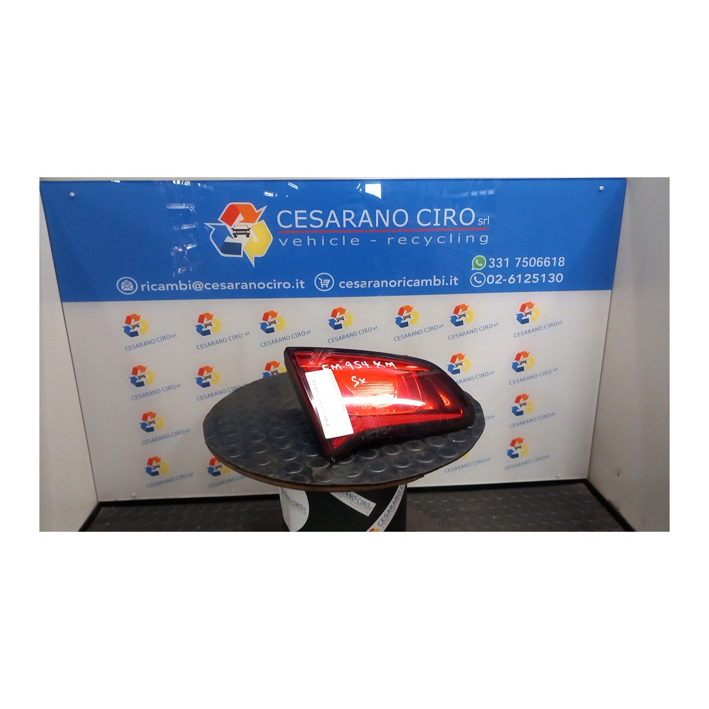 CATARIFRANGENTE POST. SX. 072 CITROEN C3 2A SERIE (A51) (09/09-06/13 HFV 6350JC