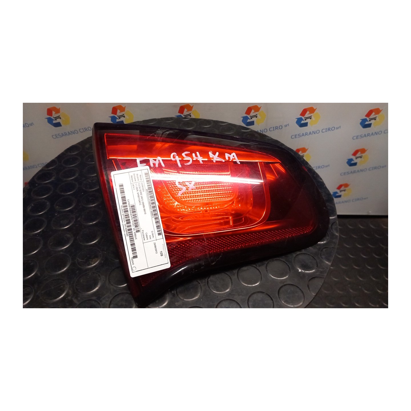 CATARIFRANGENTE POST. SX. 072 CITROEN C3 2A SERIE (A51) (09/09-06/13 HFV 6350JC