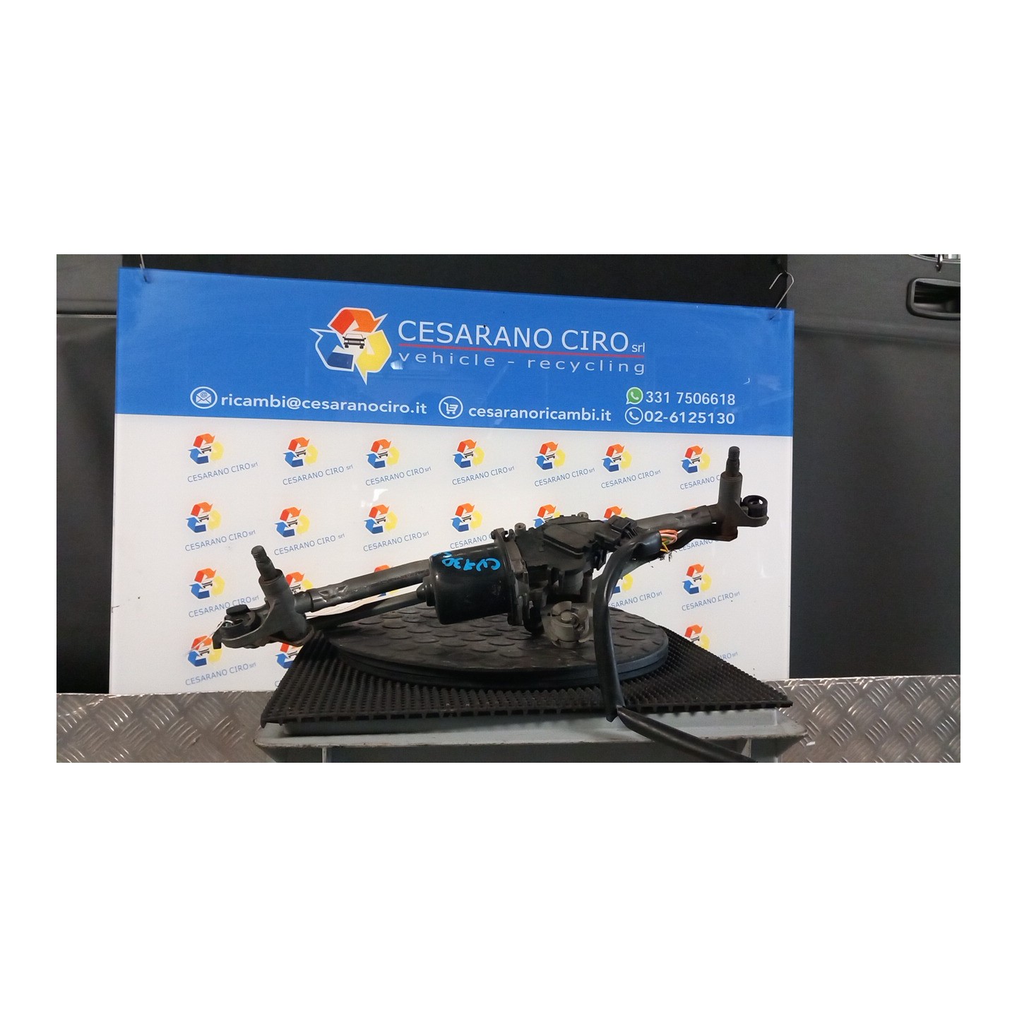 MECCANISMO TERGIPARABREZZA CON MOTORINO 082 CITROEN C3 PLURIEL (05/03-11/10) NFU 6401F4