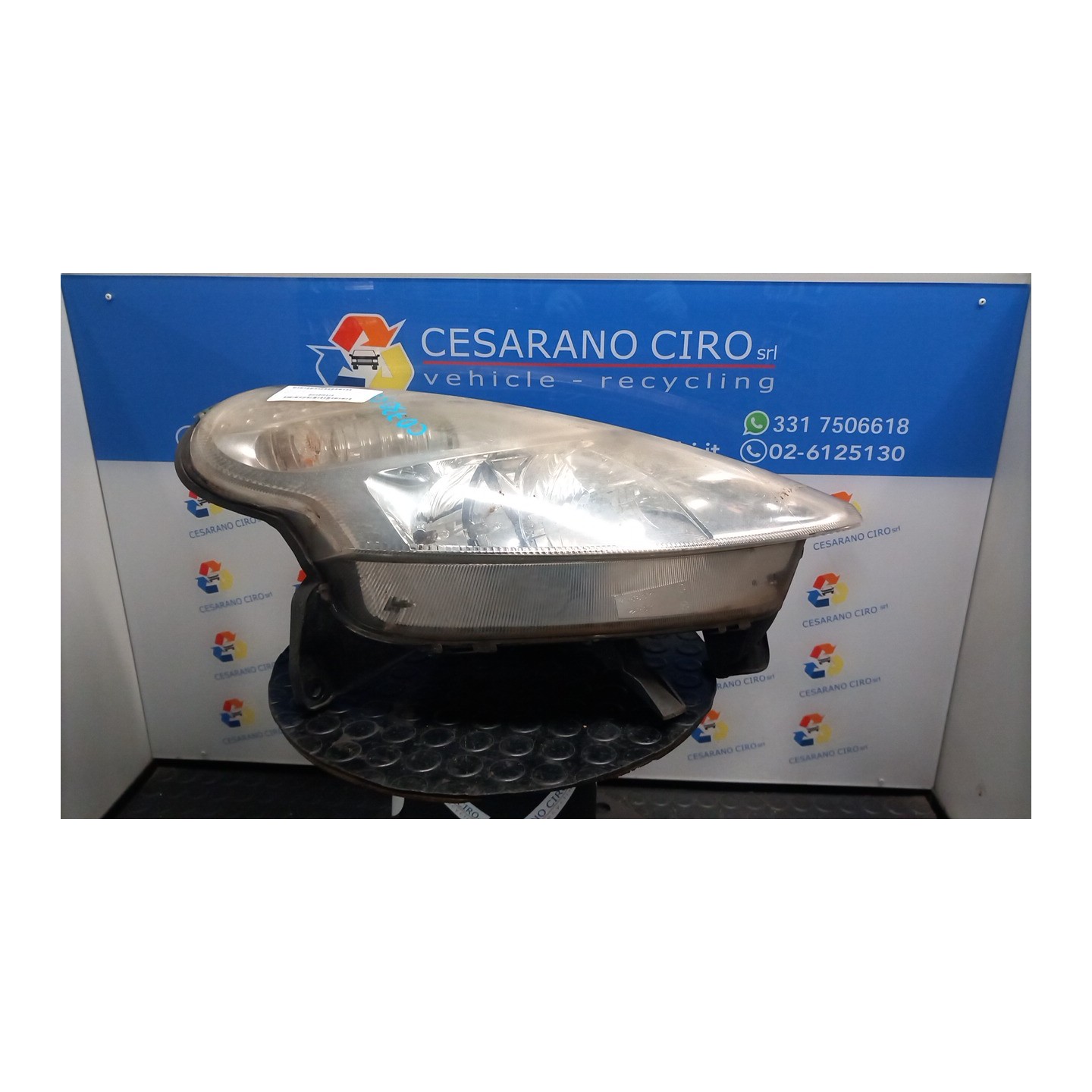 PROIETTORE DX. 087 CITROEN C3 PLURIEL (05/03-11/10) NFU 6206K8