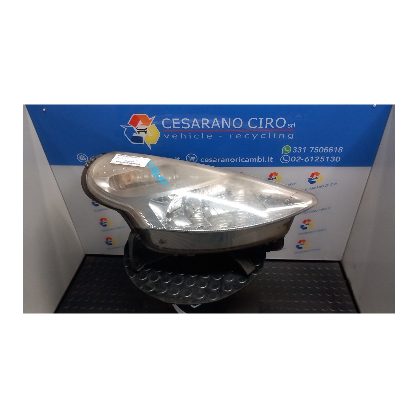 PROIETTORE DX. 087 CITROEN C3 PLURIEL (05/03-11/10) NFU 6206K8