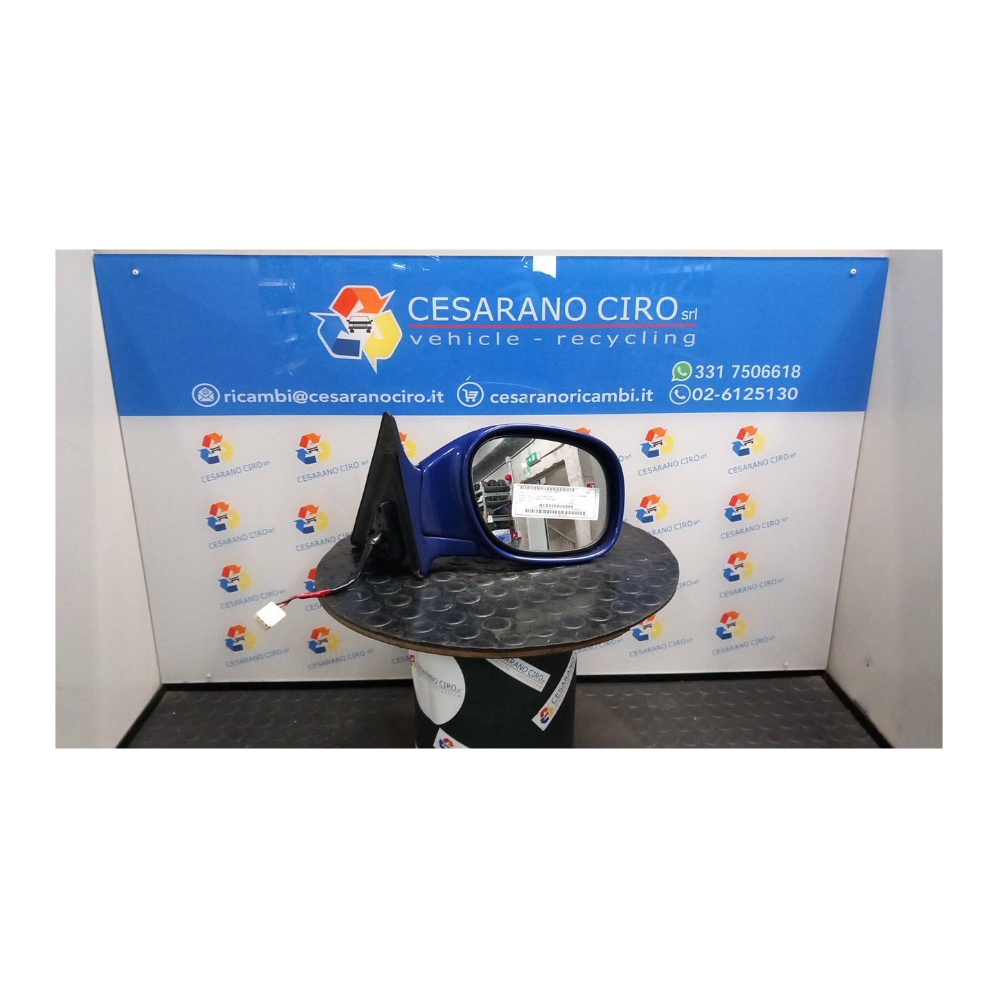 RETROVISORE EST. REGOLAZ. ELETTR. DX. 089 TOYOTA RAV 4 1A SERIE (09/94-09/00) 3SFE 8791042040