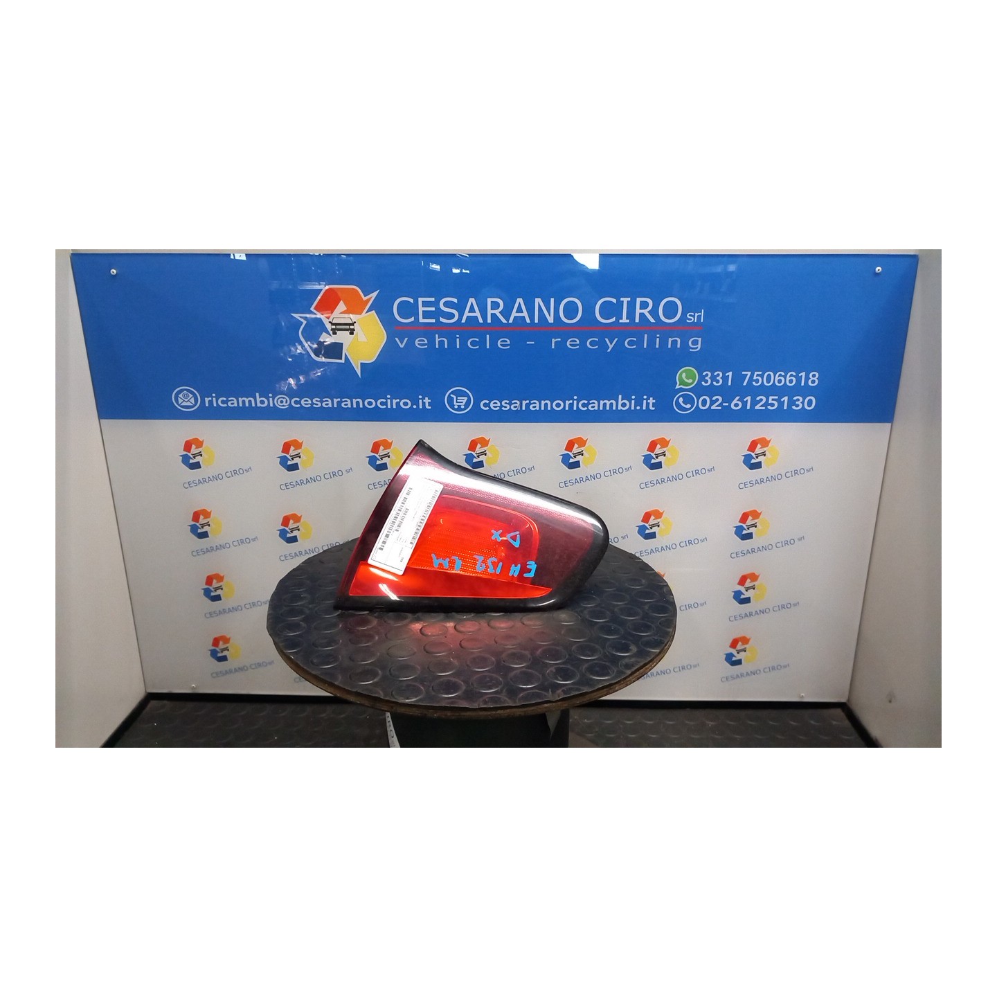 CATARIFRANGENTE POST. DX. 093 CITROEN C3 2A SERIE (A51) (09/09-06/13 HFV 6351JC