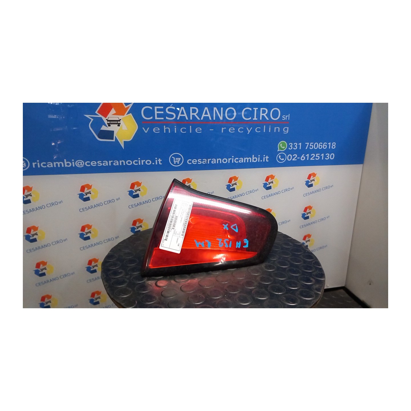 CATARIFRANGENTE POST. DX. 093 CITROEN C3 2A SERIE (A51) (09/09-06/13 HFV 6351JC