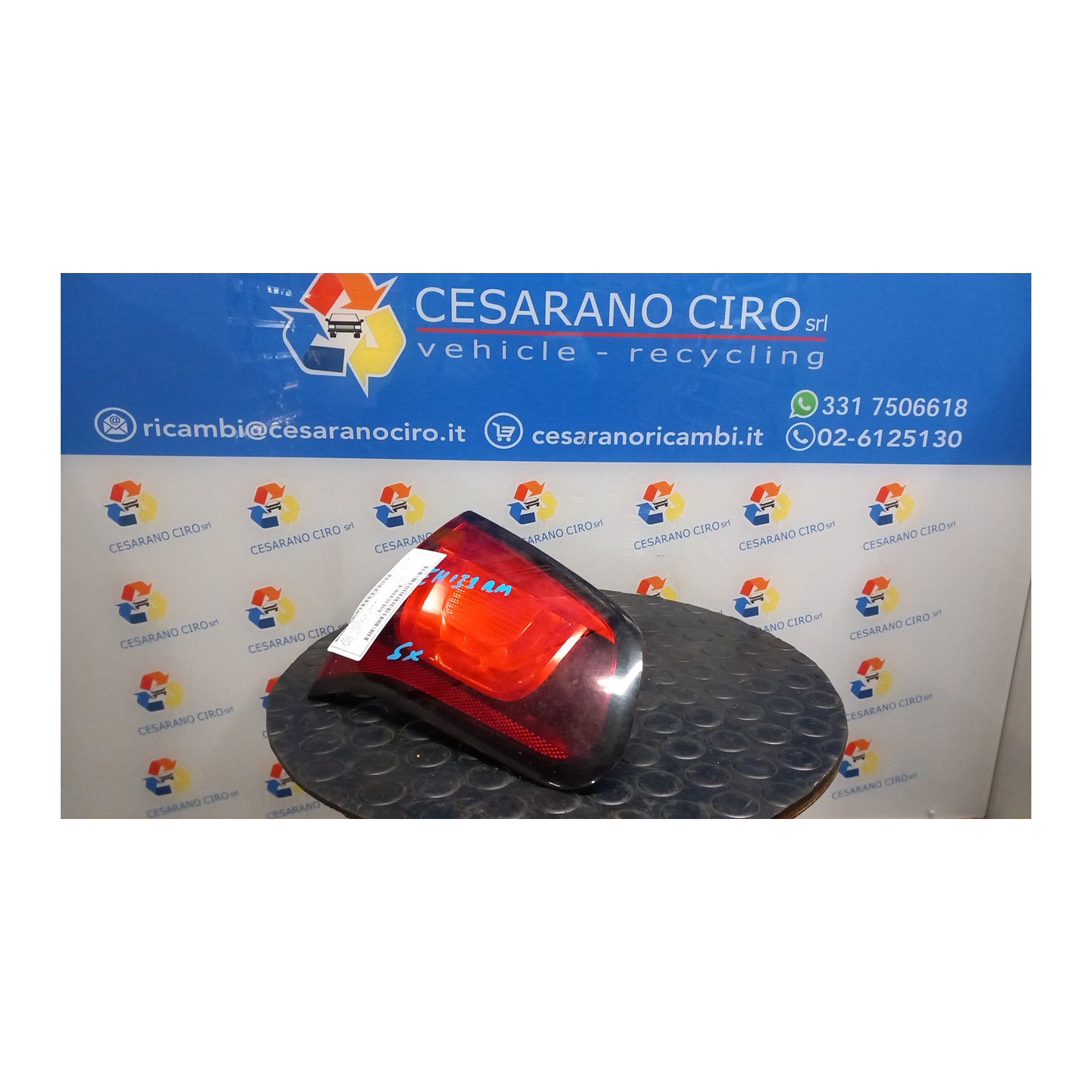 CATARIFRANGENTE POST. SX. 094 CITROEN C3 2A SERIE (A51) (09/09-06/13 HFV 6350JC