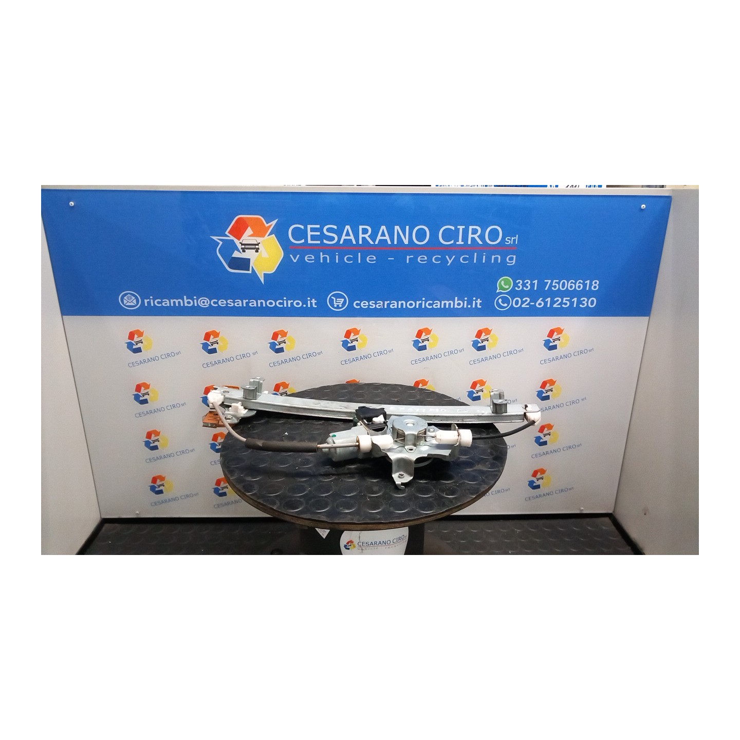 ALZACRISTALLO ELETTR. PORTA ANT. DX. 107 NISSAN JUKE (F15E) (10/10-12/18) K9K 807201KA0C
