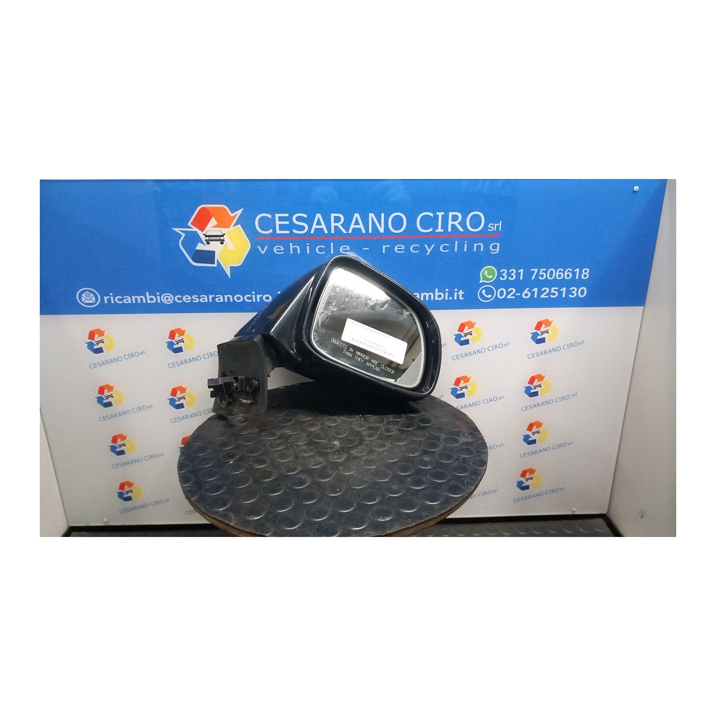 RETROVISORE EST. REGOLAZ. ELETTR. DX. 121 CHEVROLET (DAEWOO) CAPTIVA (C100) (07/06-03/11) Z24SED 96818106
