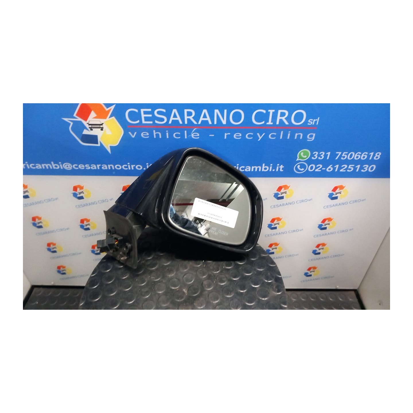 RETROVISORE EST. REGOLAZ. ELETTR. DX. 121 CHEVROLET (DAEWOO) CAPTIVA (C100) (07/06-03/11) Z24SED 96818106