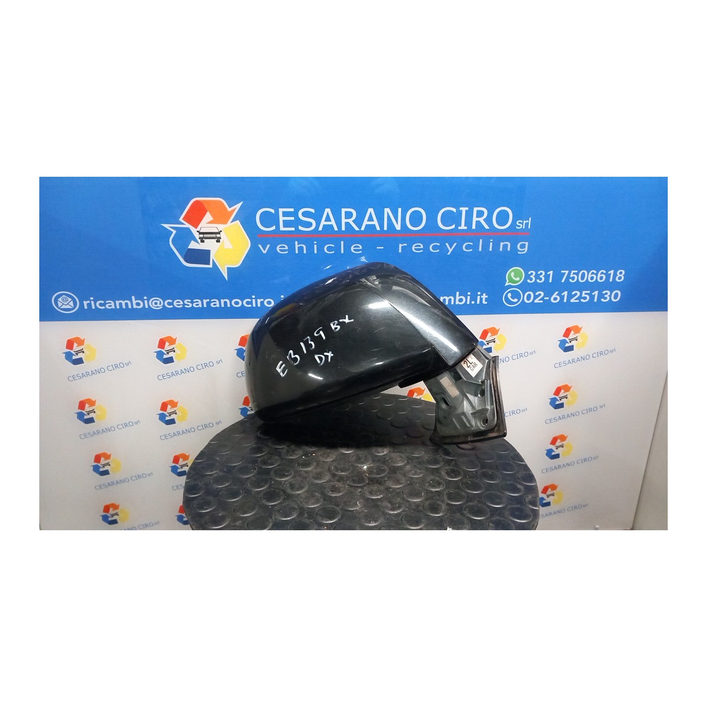 RETROVISORE EST. REGOLAZ. ELETTR. DX. 121 CHEVROLET (DAEWOO) CAPTIVA (C100) (07/06-03/11) Z24SED 96818106