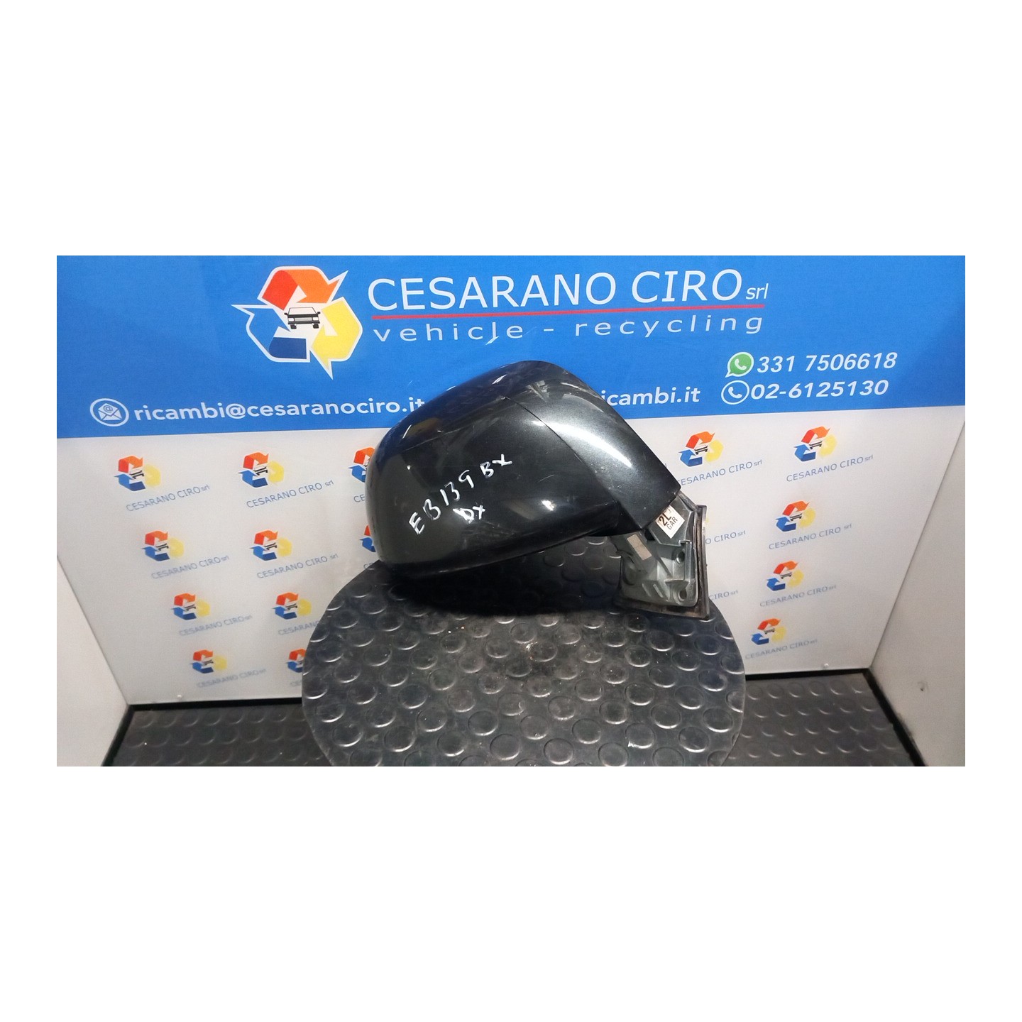 RETROVISORE EST. REGOLAZ. ELETTR. DX. 121 CHEVROLET (DAEWOO) CAPTIVA (C100) (07/06-03/11) Z24SED 96818106