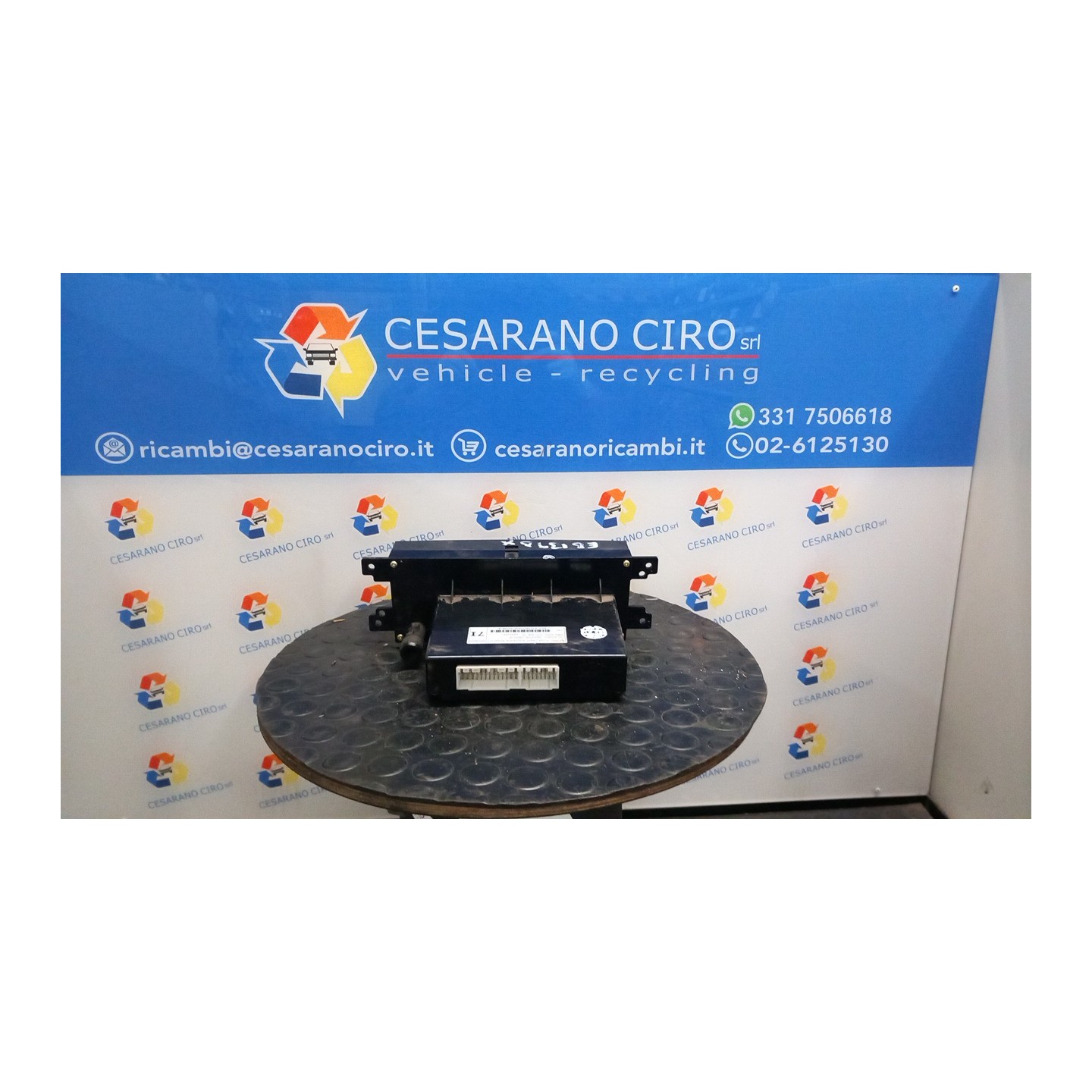 BLOCCO COMANDO CLIMATIZZAZIONE C/A/C MANUALE 125 CHEVROLET (DAEWOO) CAPTIVA (C100) (07/06-03/11) Z24SED 96820192