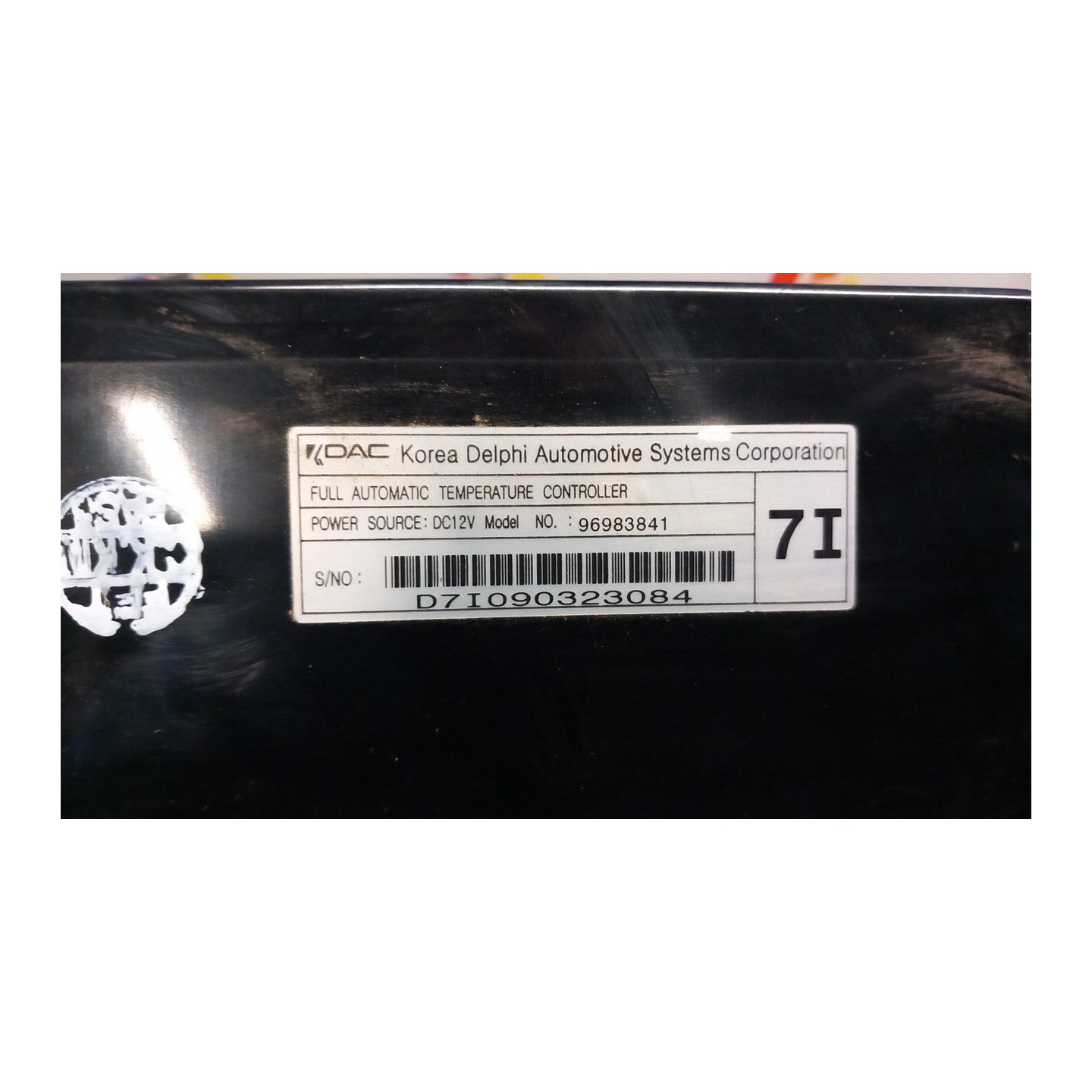 BLOCCO COMANDO CLIMATIZZAZIONE C/A/C MANUALE 125 CHEVROLET (DAEWOO) CAPTIVA (C100) (07/06-03/11) Z24SED 96820192