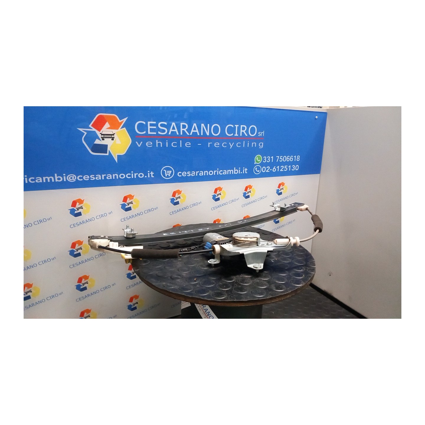 ALZACRISTALLO ELETTR. PORTA ANT. DX. 139 CHEVROLET (DAEWOO) CAPTIVA (C100) (07/06-03/11) Z24SED 96624333