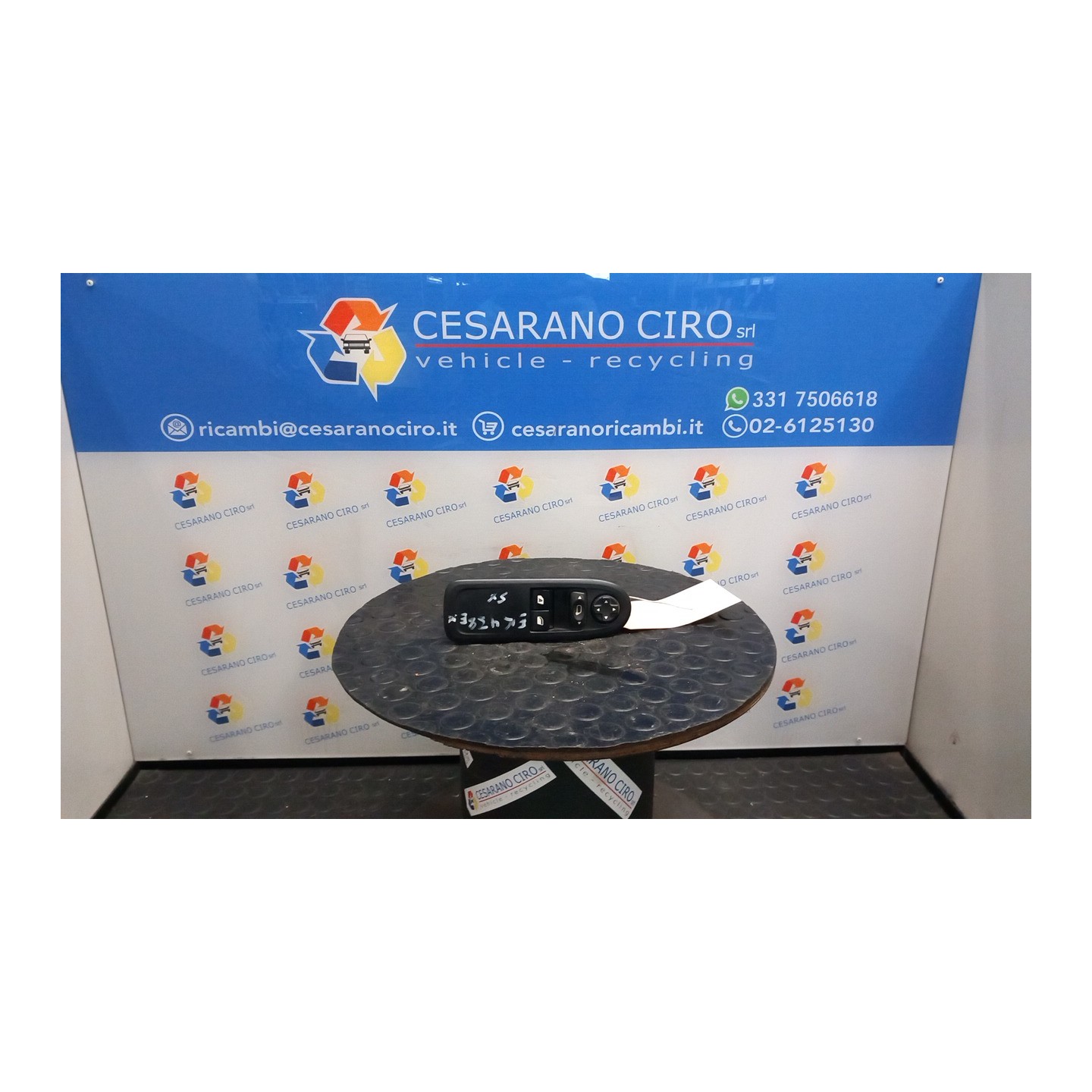BLOCCO COMANDI ALZACRISTALLI E RETROVISORI EST. 157 CITROEN C3 2A SERIE (A51) (09/09-06/13 HFV 98012275XT