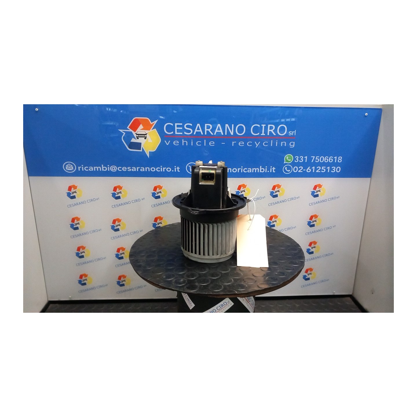 MOTORINO VENTILAZIONE ABITACOLO 161 FIAT PANDA (33) (12/11-04/17) 169A4000 77366917
