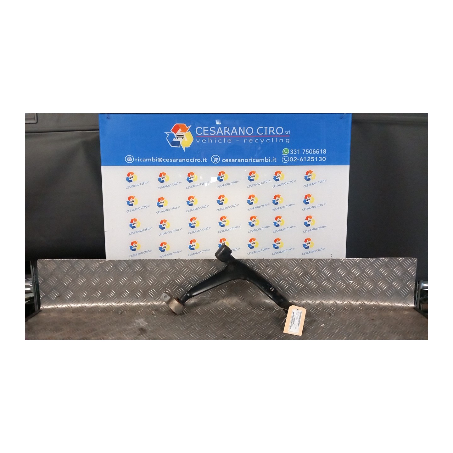 BRACCIO OSCILLANTE SOSP. ANT. DX. 012 CITROEN BERLINGO VAN (10/02-03/08) 9HW 3521R4