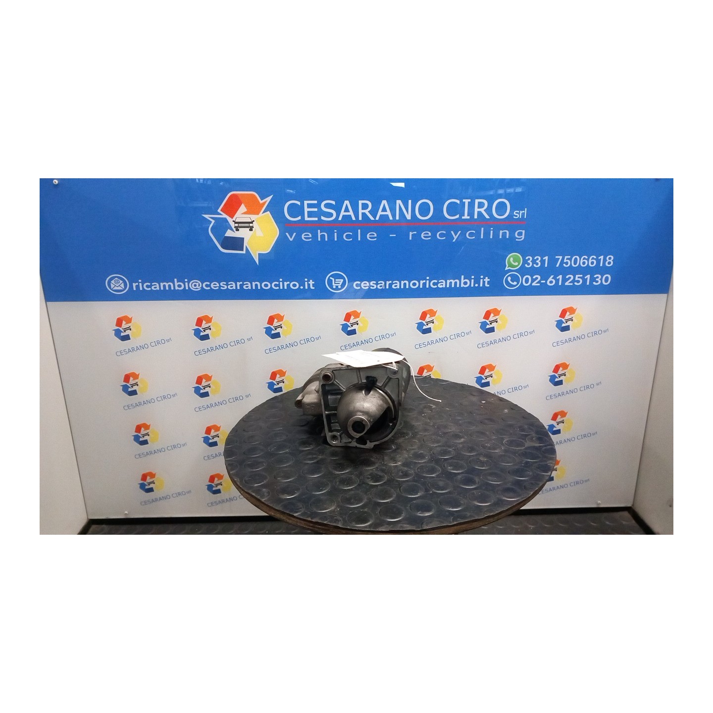 MOTORINO AVVIAMENTO HITACHI 037 FIAT 500 (3P) (07/07-01/15) 169A4000 51890631