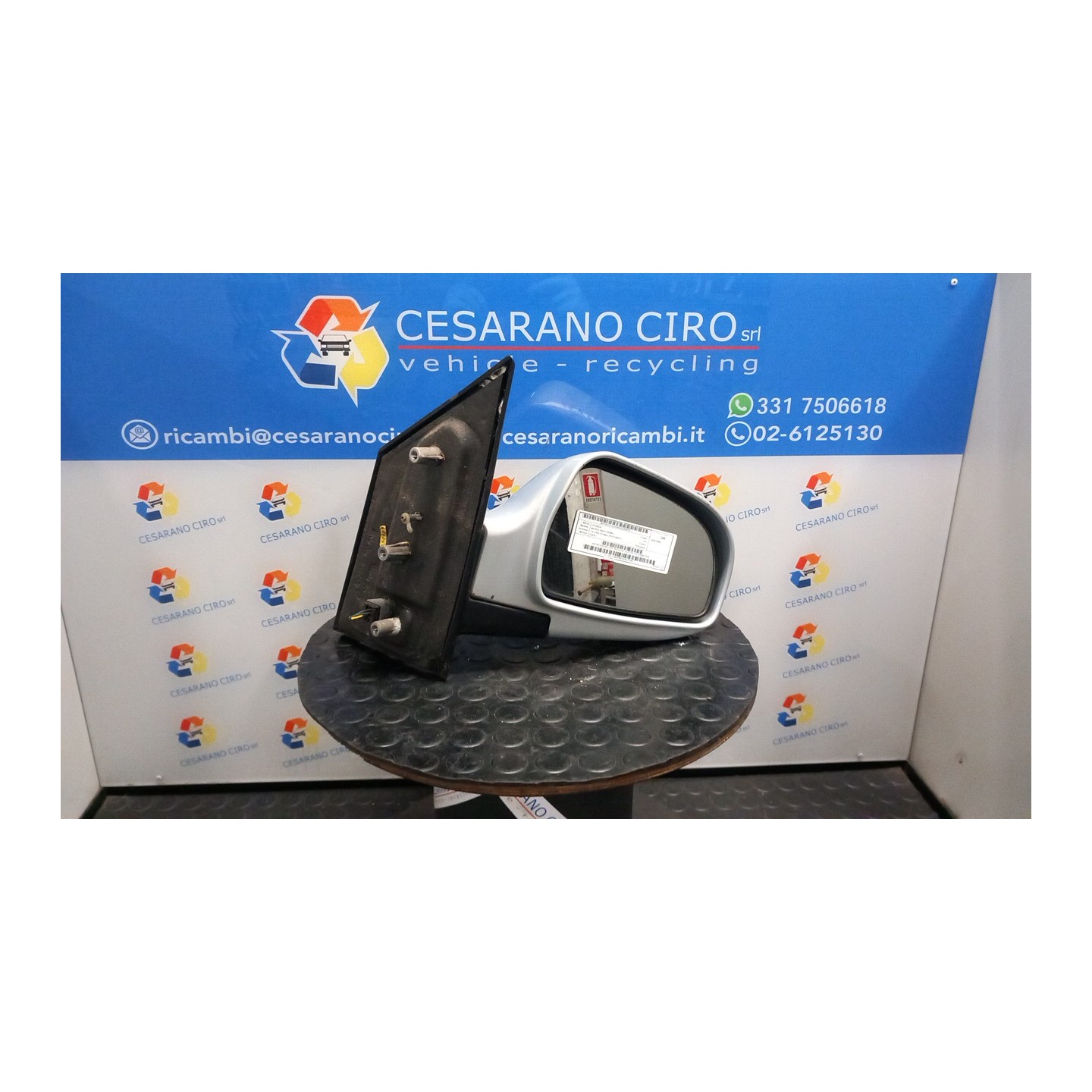 RETROVISORE EST. REGOLAZ. ELETTR. DX. 078 HYUNDAI MATRIX (09/01-05/06) D3EA 8762017310