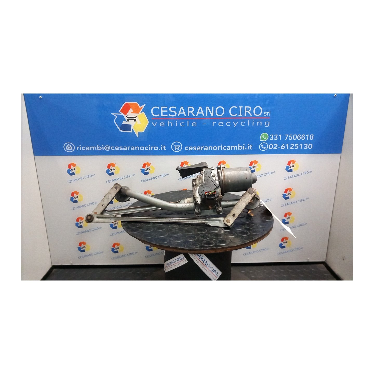 MECCANISMO TERGIPARABREZZA 074 FORD FUSION (CBK) (09/02-) F6JB 1207606