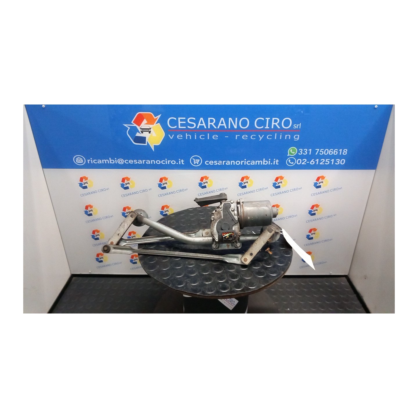 MECCANISMO TERGIPARABREZZA 074 FORD FUSION (CBK) (09/02-) F6JB 1207606